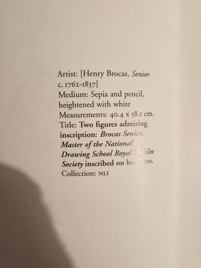 The Brocas Collection. An Illustrated Selective Catalogue 0f Original Watercolours, Prints, And Drawings In The National Museum Of Ireland.  By Patricia Butler. First Edition Large Volume Paperback In Good Condition.