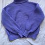 purple turtleneck jumper Image 5
