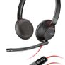 Game Office headphones Poly Blackwire 5220 Stereo USB-C Headset + 3.5mm Plug + USB-C/A Adapter Image 3