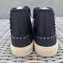 Zara Black Rhinestone Sneakers (size 13.5 32eu) Image 4
