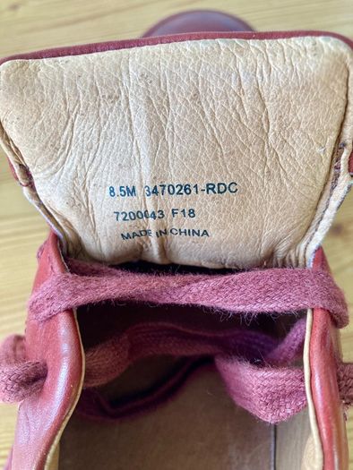 Frye leather shoes, uk6