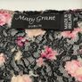 Mary Grant Top - Black with Rose Print - Size 1 Image 3