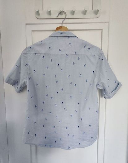 Zara short sleeve flamingo print shirt 11-12 years old/152cm