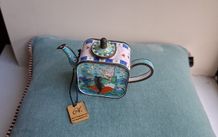 Antique Charlotte di Vita miniature teapot
