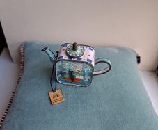 Antique Charlotte di Vita miniature teapot