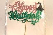 Wicked Birthday Cake Topper