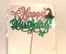 Wicked Birthday Cake Topper