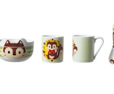 Children Breakfast Set Porcelain Squirrel