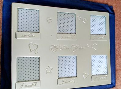 My first year photo frame