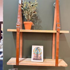 vintage wall shelf