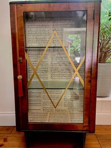 Vintage Glass Cabinet