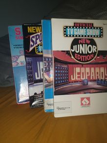 4 Vintage sports & TV Onopen Floppy Disks Games