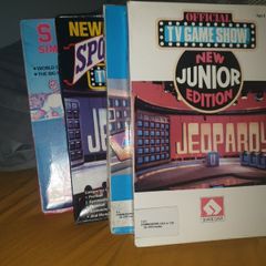 4 Vintage sports & TV Onopen Floppy Disks Games