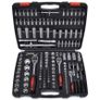 193 pcs 1/4" & 3/8" & 1/2" Drive Socket Bit Set with Ratchet Tool Set Image 5