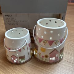 Set of 2 candle holders