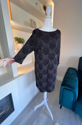 Brand-new  Black Sparkle Dress from Billie & Blossom