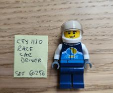lego cty1110 race car driver, set 60256