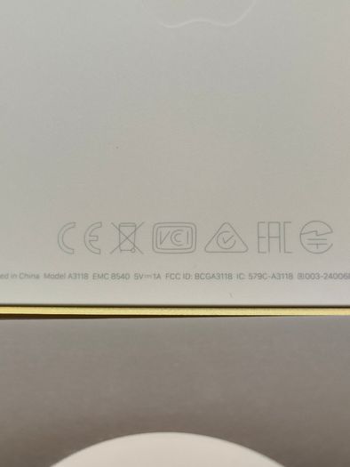 Apple Magic Keyboard with Touch ID A3118 + Magic Mouse A3208 + Cable GENUINE (Brand New/ Type C) Gold
