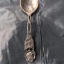 Rose silver spoon Image 3