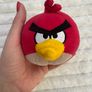 Angry Birds Red Bird Soft Toy Approx. 10 cm. Mini Used Please see photos Image 7