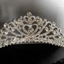 Bride's Designer Crystal Head piece Image 3