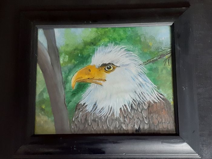 Acrylic Hand Painting - reduced !