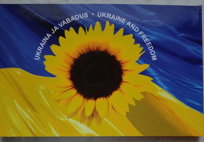 Estonia 2 Euro Base Metals Brilliant Uncirculated Coin 2022 - Ukrainian Freedom - 2 Euro Commemorative Coin