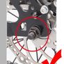 Bike Pegs, Bmx Stunt Pegs, Cycling Pegs, Axle Rear Foot Pegs, Bike Foot Pegs, Suitable for Mounting on the Front or Rear Axle of a Bicycle, for Road Bikes and Mountain Bikes, 2 Pcs= 20 EURO . 4 Pcs= 30 EURO Image 6