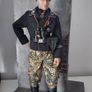 1/6 Scale DID German WSS Panzer Commander WWII WW2 Figure Custom Image 3