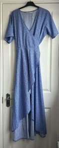 Wrap maxi dress - sz 16