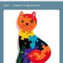 Numbers Cat jigsaw puzzle by Alphabet Jigsaws Brand new Image 3