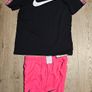 Nike Big Swoosh Neon Pink Shorts size: Small Image 6