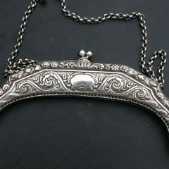 Antique Purse mount 7,4"