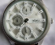 Softech Mens Watch 40mm Battery Operated Chronograph London