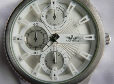 Softech Mens Watch 40mm Battery Operated Chronograph London