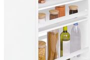 Kitchen Trolley Serving Trolley on Wheels with 3 Adjustable Levels, Worktop Kitchen - High-Quality FSC