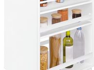main image for ad Kitchen Trolley Serving Trolley on Wheels with 3 Adjustable Levels, Worktop Kitchen - High-Quality FSC