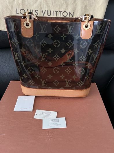 Original Louis Vuitton Ambre with pochette, dust bag, box, leaflets