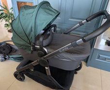 iCandy Orange Buggy/ Pram system & kiddy car seat