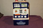 Vintage Ceramic "Empire City Casino Yonkers Raceway" Money box