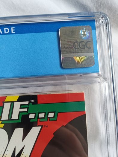 What if Issue 44 CGC 9.8 Graded Comic Book Framed Marvel Punisher Spider-Man Daredevil Venom