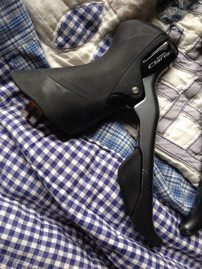 Claris STI Shifters Pair 8 speed 2x 8 Shimano On3n3ss