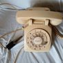 vintage 1970s telephone beige northern electric 500-series Image 2