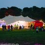RED POP UP Gazebo (3 side walls included!) 40mm frame Image 8