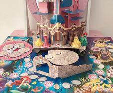 Princess pop up castle game