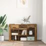 Sideboard Old Wood 100 x 30 x 59.5 cm Engineered Wood Image 2