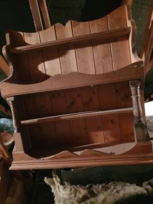pine wall unit