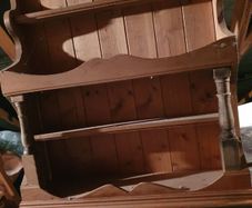 pine wall unit