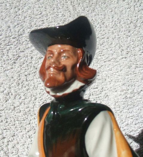 The CAVALIER (Royal Doulton HN 2716) - a finely produced figurine (1970's / 1980's). 10" (254mm) height.