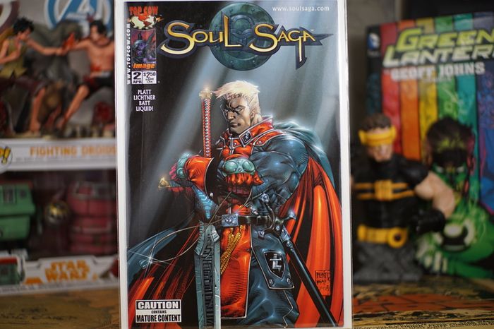Soul Saga ! Issues 1-2 ! Including First Issue Very Rare Michael Turner Cover Variant ! 2000 ! by Top Cow !